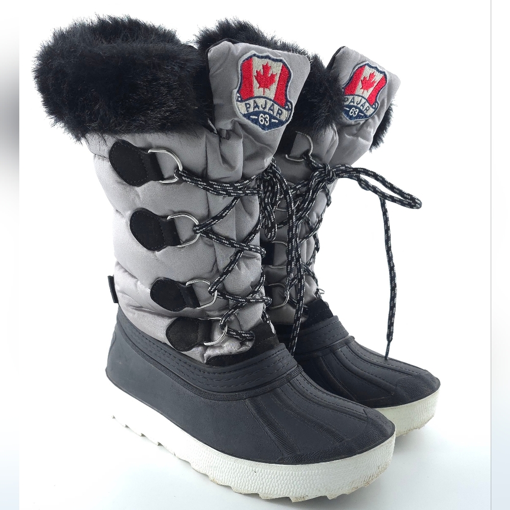 Pajar Canada 63 Women's Winter Snow Boots Waterproof Size 7